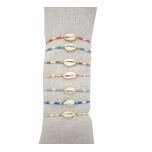 B-919 - Lot de 35 Bracelets perle Coquillage
